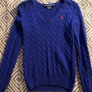 Ralph Lauren royal blue sweater